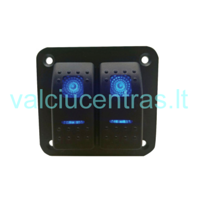 2/4/8 jungiklių skydelis